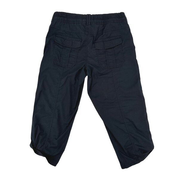 Alpine Design Womens Black Capri Pants Size 4 Cotton/Spandex - Picture 2 of 6